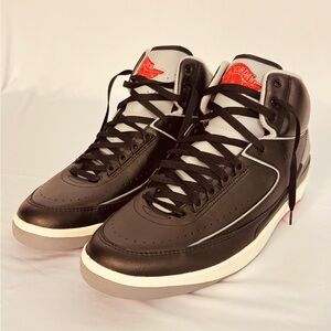 NIKE Air Jordan 2 Retro "Black Cement"